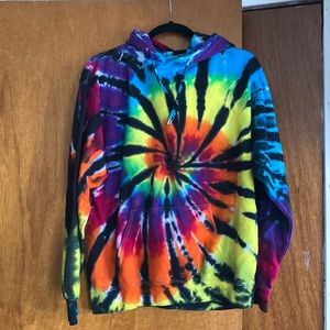 Rainbow Tie-dye hoodie